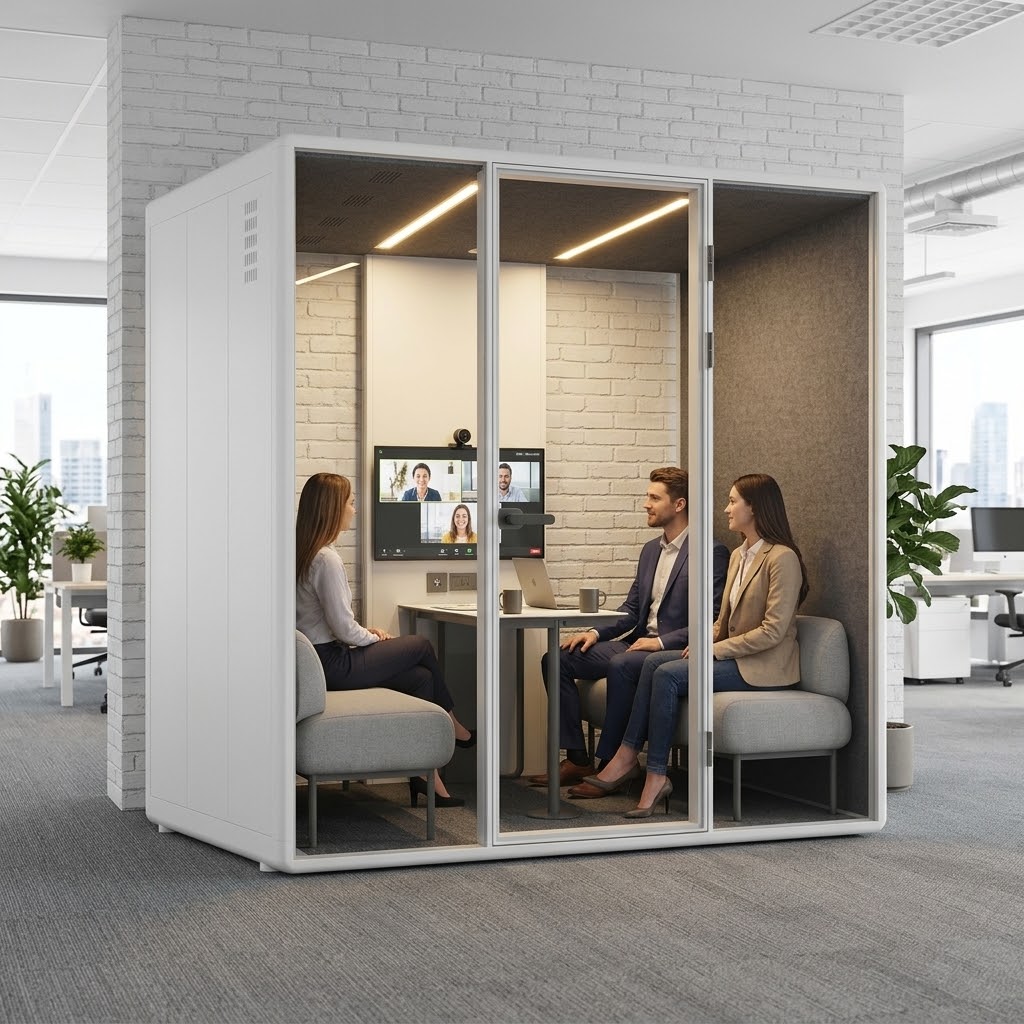 Kabina MuteOffice do pracy hybrydowej